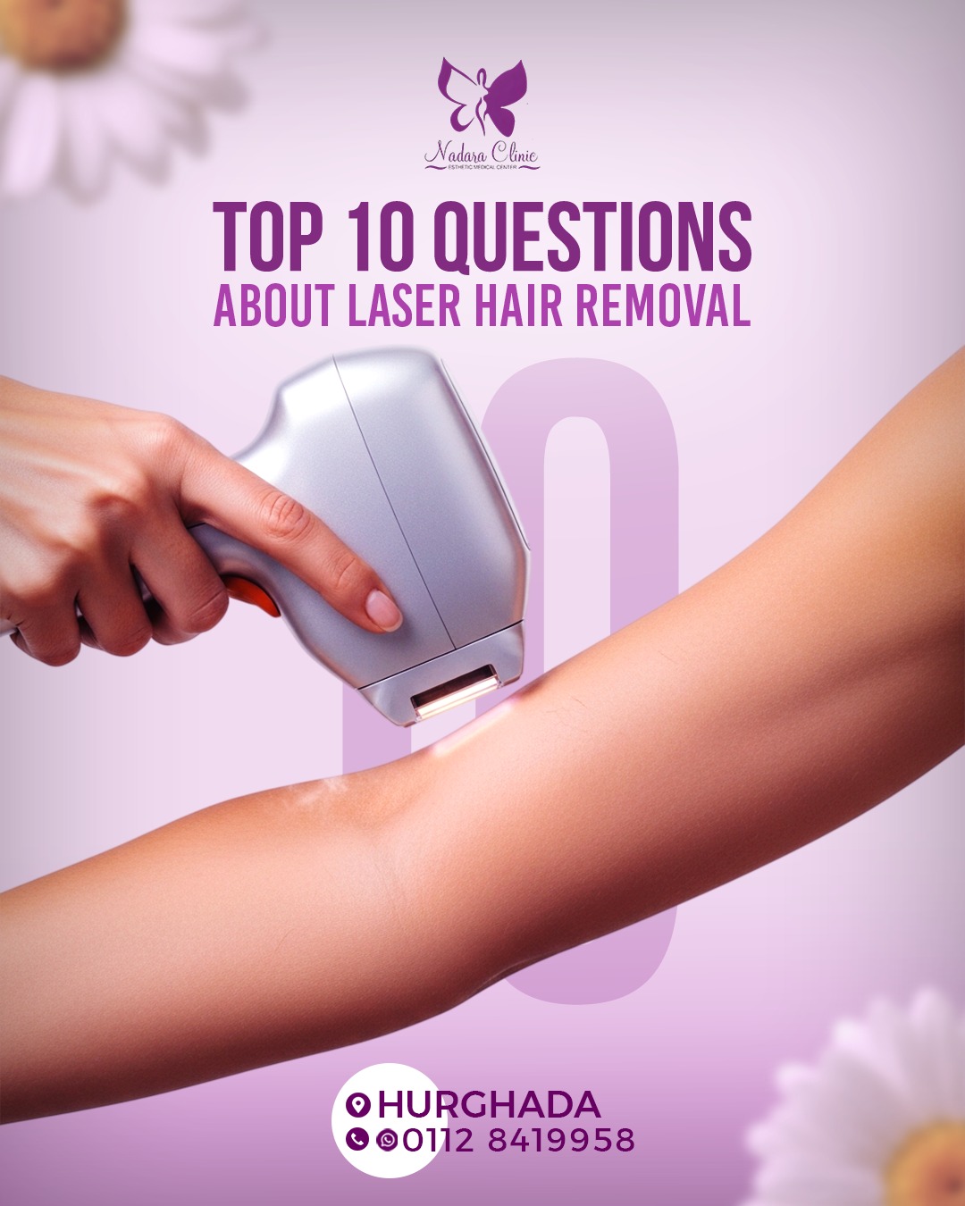 Top ten questions about laser hair removal in Hurghada